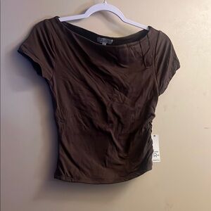 Brown Women's Top